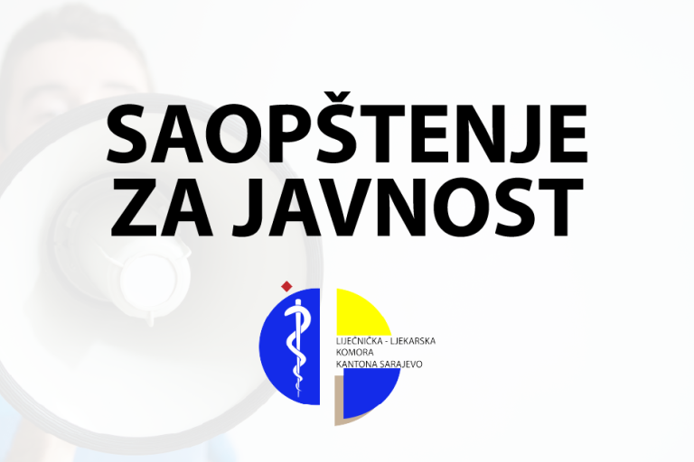 SAOPŠTENJE ZA JAVNOST: Zakonska zaštita zdravstvenih radnika u FBiH